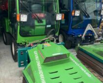 EcoTrac werktuigdrager met AIR Variator onkruidbestrijding